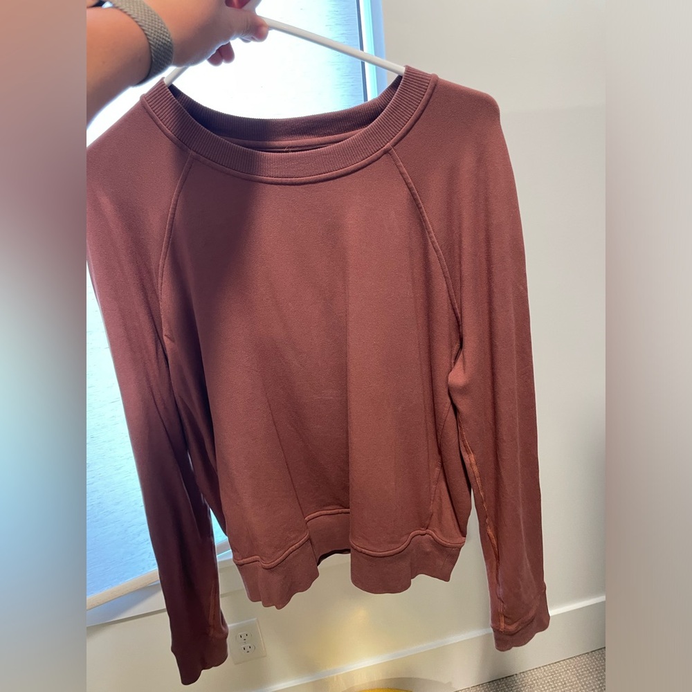 Lululemon crewneck, so cozy and cute just no longer fits!